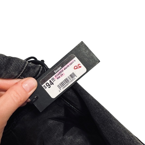 BLANKNYC The Barrow Star Patch Denim Shorts, 24 Upon A Star - Picture 8 of 15